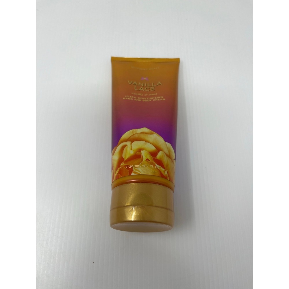 Victoria's Secret Vanilla Lace Hand & Body Cream 6.7 oz - FULL Tube No Seal - Picture 3 of 5